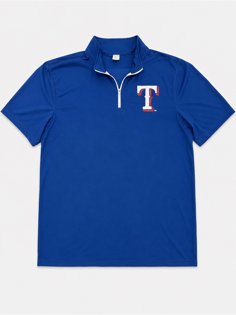 Texas Rangers The Game Blue Quarter-Zip Performance Shirt Men’s XL